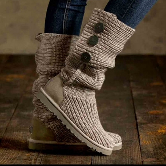 UGG Shoes - Authentic UGG Tall Cardy Sweater Boot super comfy!